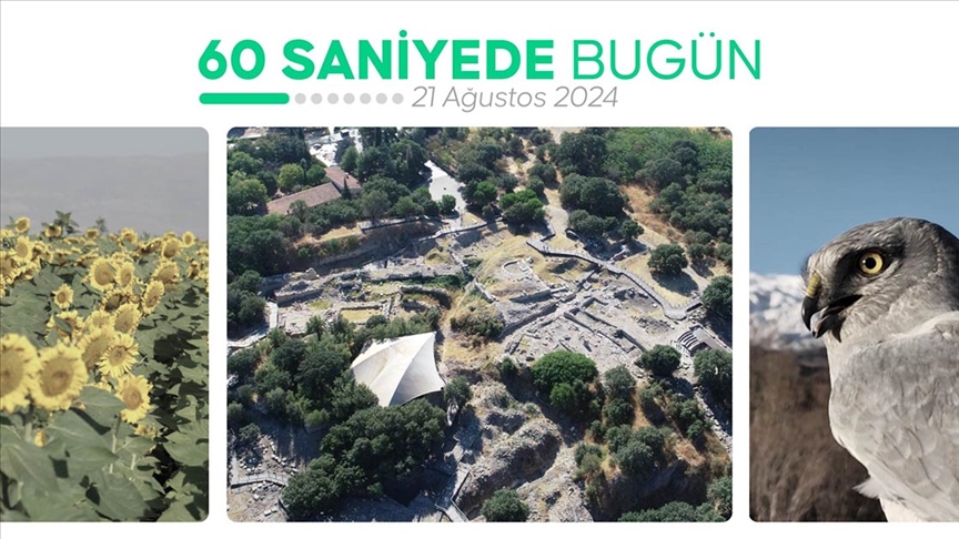 60 saniyede bugün (21 Ağustos 2024)