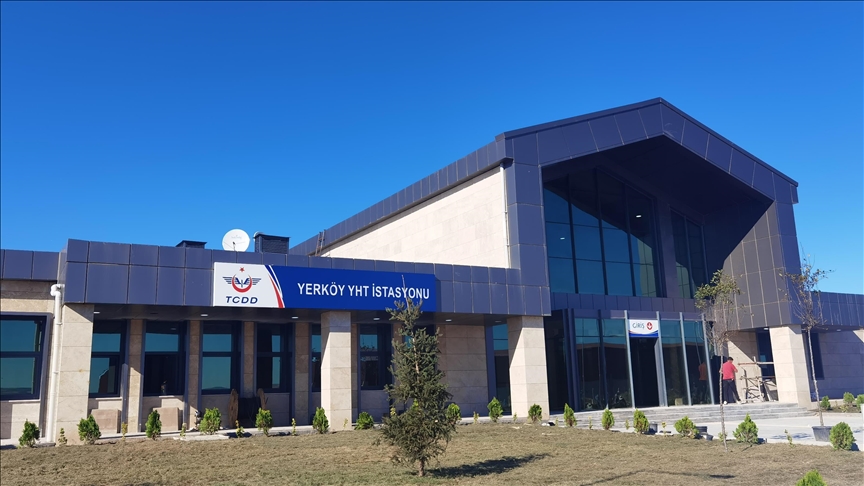 Yozgat'taki Yerköy YHT İstasyonu cuma günü hizmet vermeye başlayacak