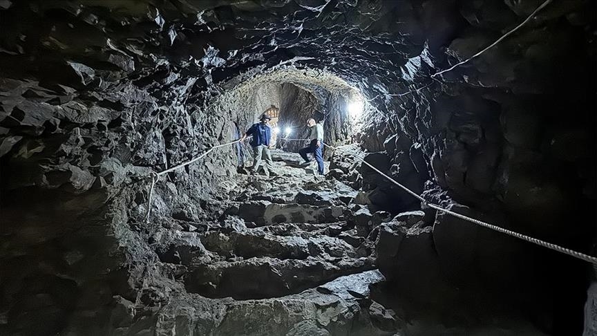 Restoration completed on 2,800-year-old Urartu water cistern in Türkiye Restoration completed on 2,800-year-old Urartu water cistern in Türkiye