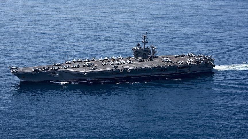 Le groupe aéronaval de l'USS Abraham Lincoln arrive au Moyen-Orient