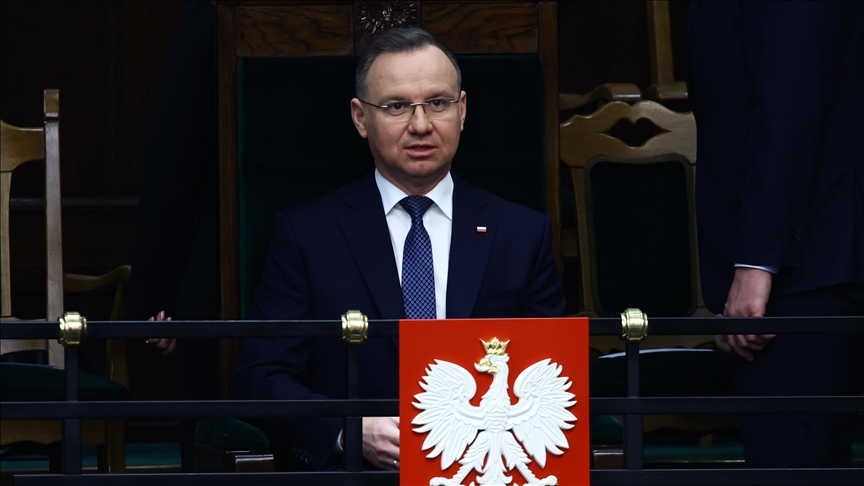 Polish president arrives in Kyiv on Ukraine's Independence Day