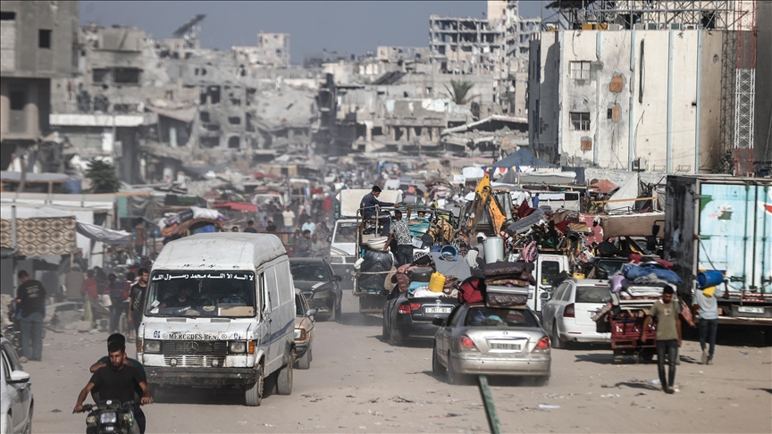 Israeli bombing leaves 100,000 displaced Palestinians in Gaza’s Deir al-Balah city with nowhere to go