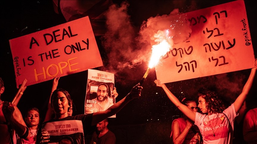Families of Israeli hostages accuse Netanyahu of 'systematically thwarting' swap deal