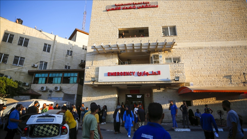 Patients flee Gaza hospital amid Israeli evacuation orders