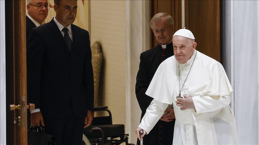 Pope Francis meets with relatives of victims of Beirut port explosion