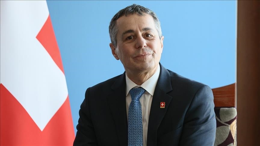 Swiss foreign minister faces protests over his ‘pro-Israeli stance’ Swiss foreign minister faces protests over his ‘pro-Israeli stance’