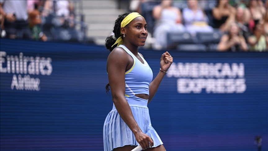 Defending champion Coco Gauff into 2024 US Open 2nd round in women's singles
