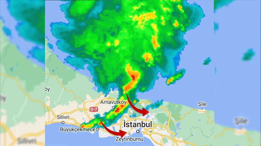 Meteorolojiden İstanbul için sağanak uyarısı