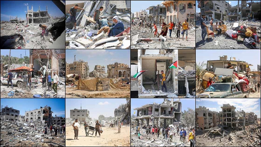 İsrail güçlerinin Faria Mülteci Kampı'ndaki baskınından geriye "ölüm ve yıkım" kaldı