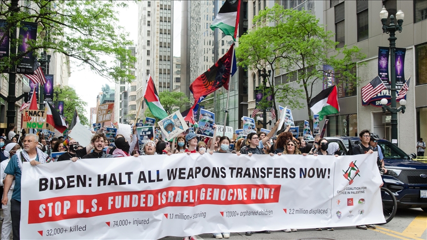 US support for Israel fuels anger across nation ahead of presidential election US support for Israel fuels anger across nation ahead of presidential election