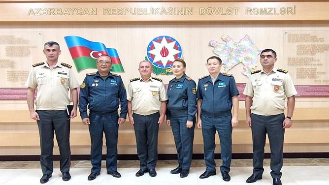 Военные юристы Азербайджана и Казахстана встретились в Баку