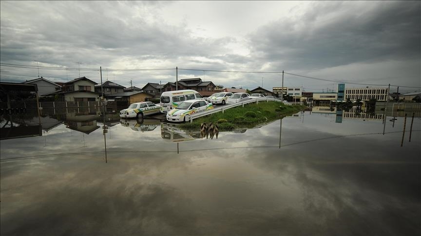 Japan's typhoon weakens but transport services remain suspended in southwestern region