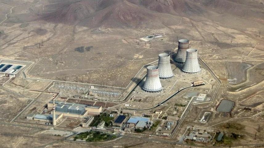 Армянская АЭС отключалась от энергосистемы страны из-за удара молнии 
