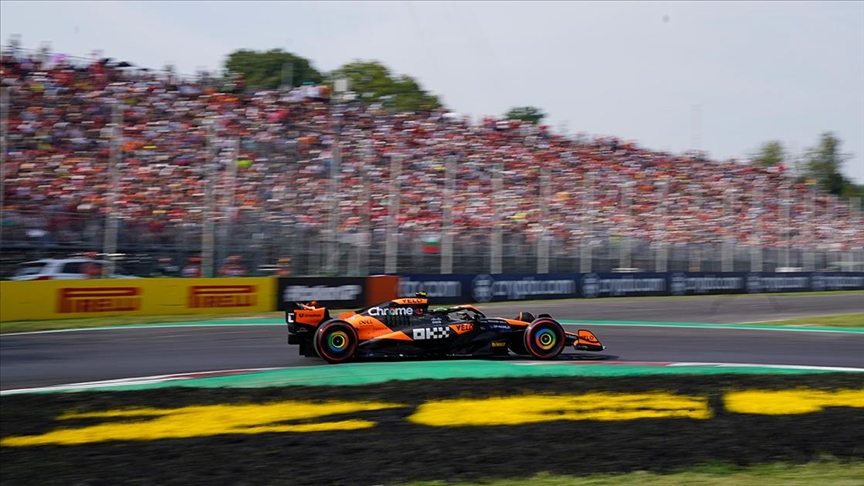 Formula 1 İtalya Grand Prix'sinde pole pozisyonu Lando Norris'in oldu