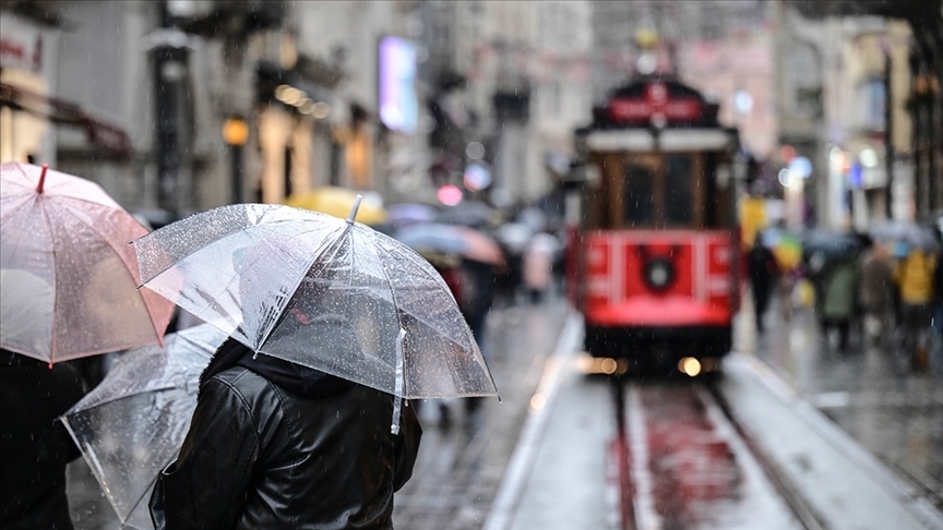 İstanbul'da yerel kuvvetli sağanak bekleniyor