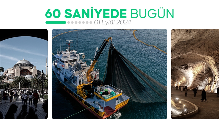 60 saniyede bugün (01 Eylül 2024)