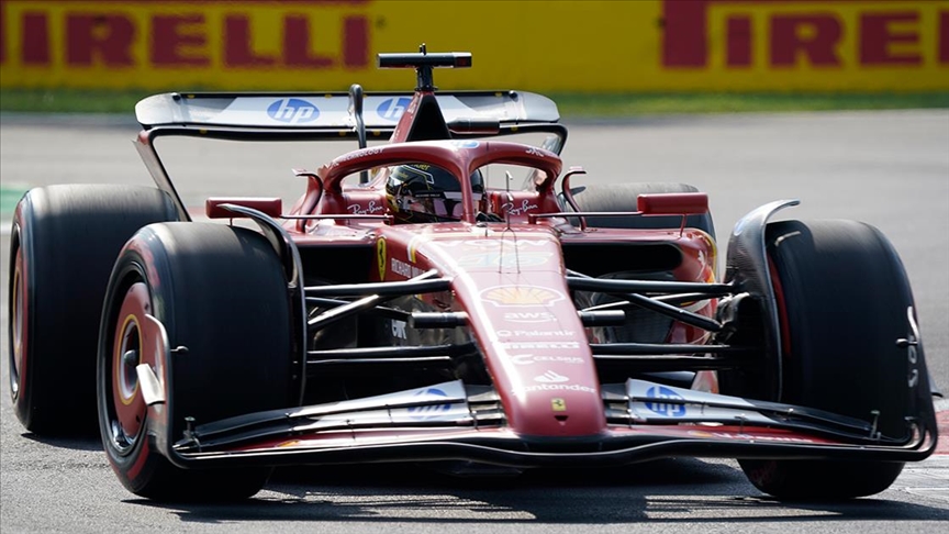 Formula 1'de İtalya Grand Prix'sini Charles Leclerc kazandı