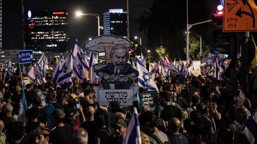 Israelíes llevan a cabo huelga nacional para exigir un acuerdo de intercambio de prisioneros con Hamás