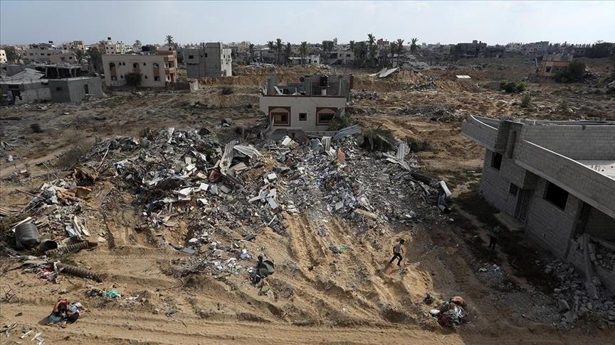 Israeli strike kills 7 displaced Palestinians sheltering in college building in Gaza City