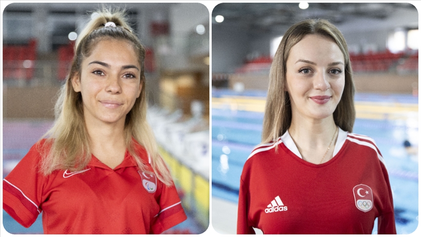 Para yüzmede milli sporcular Sevilay Öztürk ve Sümeyye Boyacı finale çıktı
