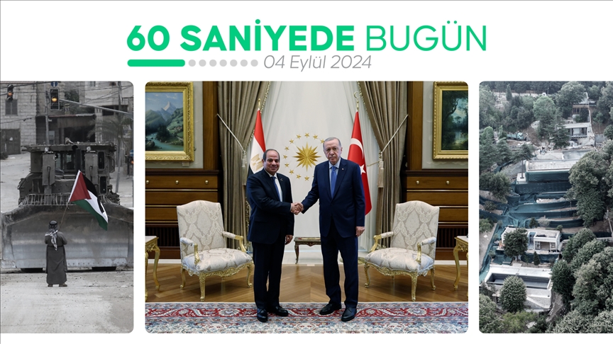 60 saniyede bugün (04 Eylül 2024)