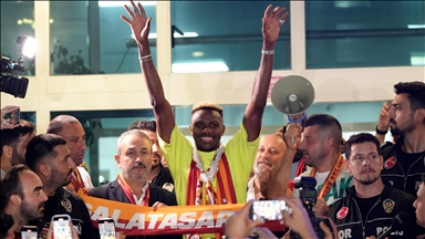 Nigerian star Victor Osimhen joins Galatasaray on loan from Napoli