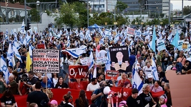 Tel Aviv : Des manifestants bloquent une route pour exiger un échange de prisonniers avec les Palestiniens