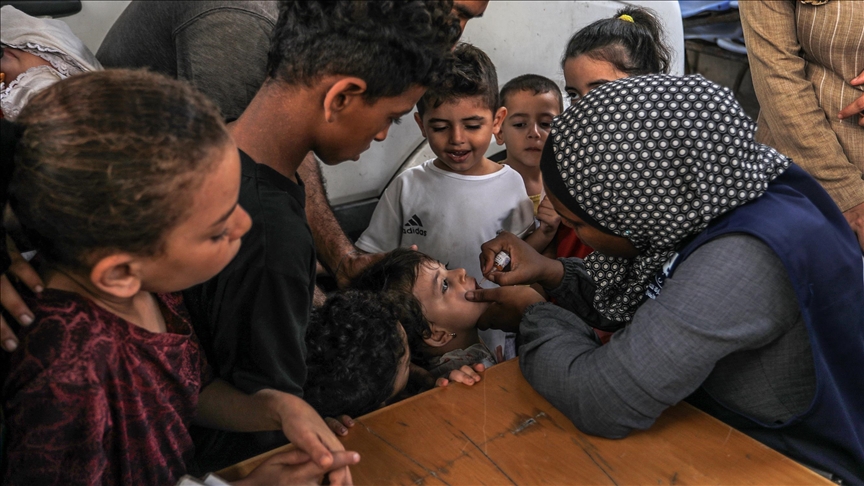 Gaza begins 2nd phase of polio vaccination campaign in southern cities