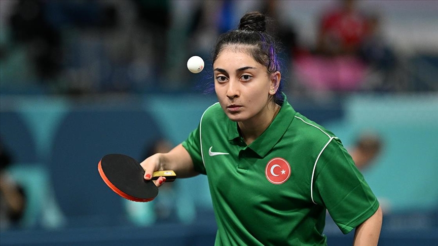 Özel milli sporcu Ebru Acer, para masa tenisinde bronz madalya kazandı