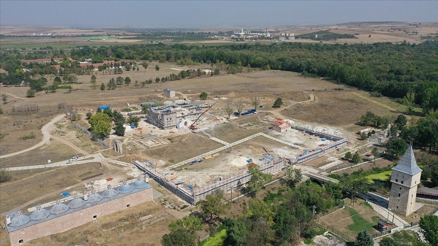 Fatih Sultan Mehmet'in Edirne'de yaptırdığı saray rıhtımı gün yüzüne çıkarılacak