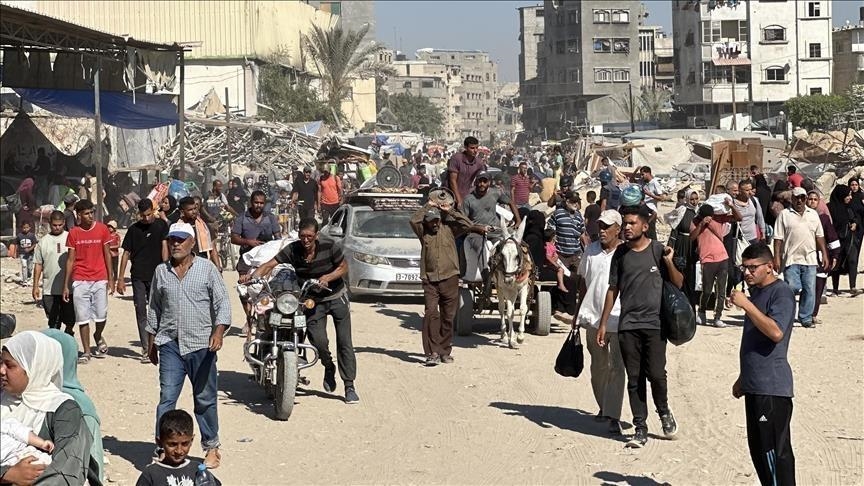 بلدية بغزة تدعو النازحين لإخلاء محيط وادي السلقا خشية الأمطار