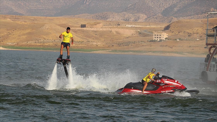 Hasankeyf'te "4. Su, Doğa Sporları ve Turizm Festivali" düzenlendi