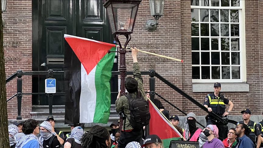 Pro-Palestinian protests resume at Dutch universities