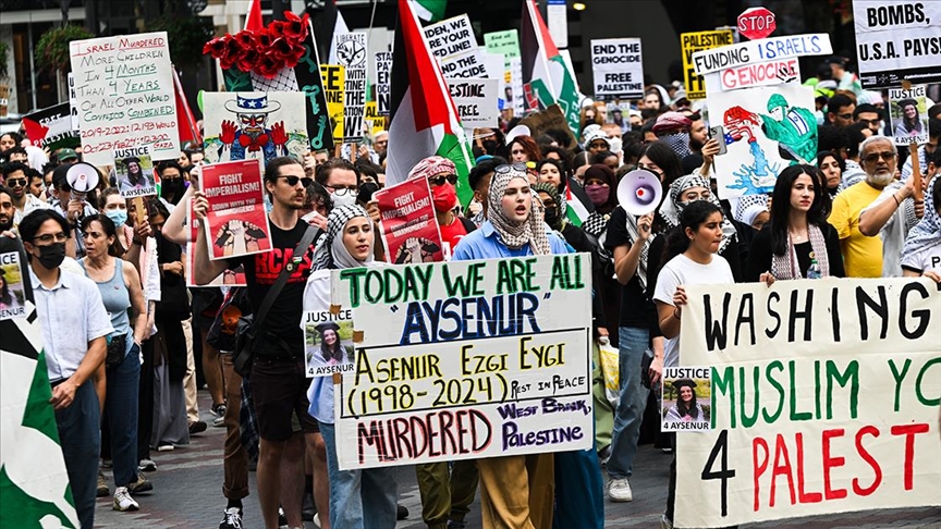 SAD: Protest stotina ljudi zbog ubistva tursko-američke aktivistkinje na Zapadnoj obali