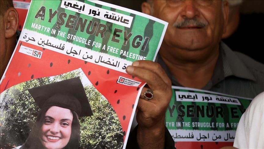 Factions palestiniennes : L'activiste Aysenur Ezgi Eygi « restera une icône » de la lutte palestinienne