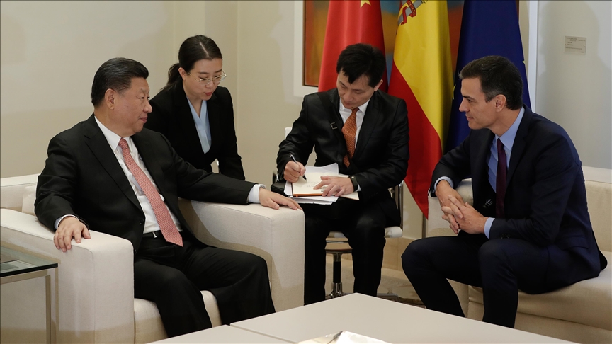 China’s Xi discusses Israeli-Palestinian conflict with Spanish premier