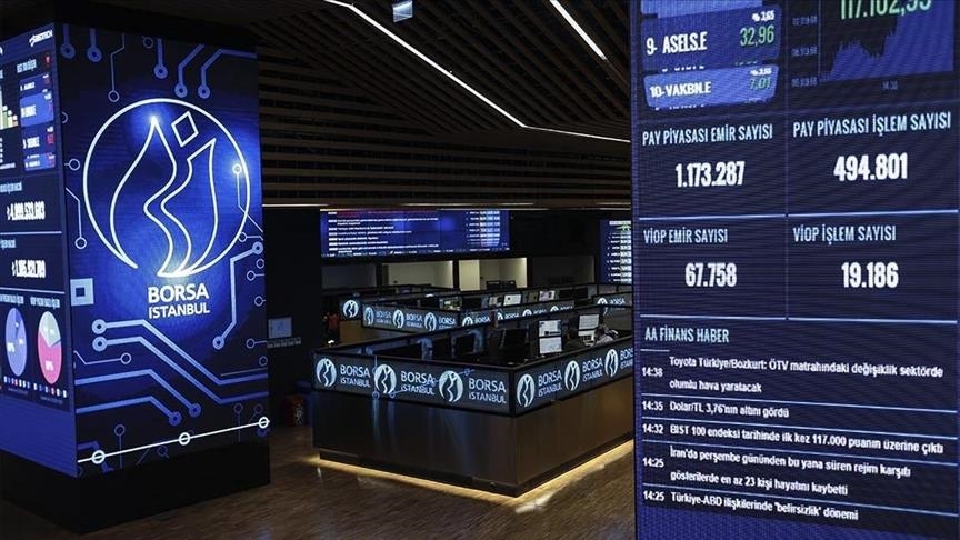 Turkish stock exchange down at midweek opening