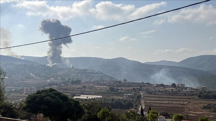 Israel conducts series of airstrikes across southern Lebanon