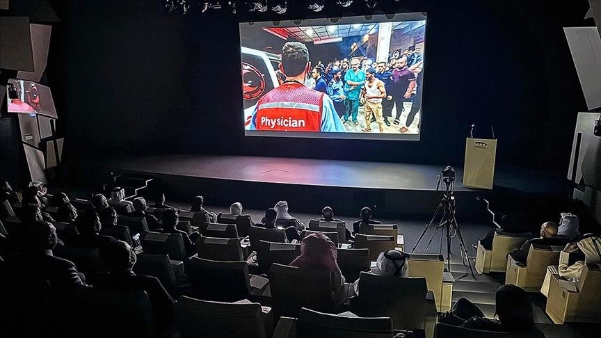 The Evidence: Anadolu’s documentary on Israel’s Gaza war crimes screened in Qatar