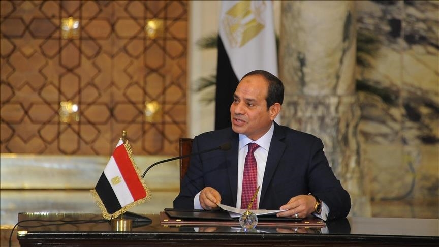 Egyptian president calls for European pressure to reach Gaza cease-fire