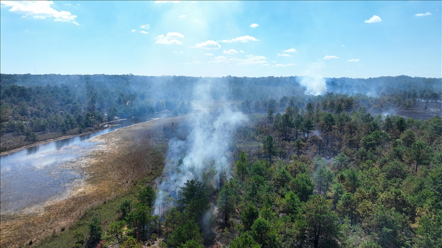 Wildfires consume more than 400 sq. kilometers in western US state of California, straining resources Wildfires consume more than 400 sq. kilometers in western US state of California, straining resources