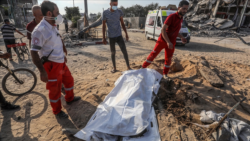 İsrail'e ait İHA, Han Yunus'ta hareket halindeki bir bisikleti vurdu