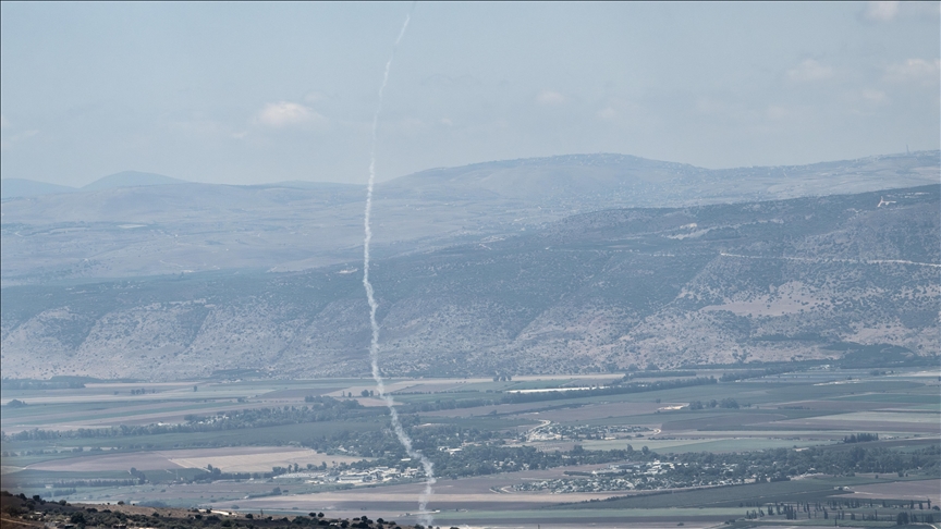 Israel says 55 rockets fired from Lebanon towards Upper Galilee