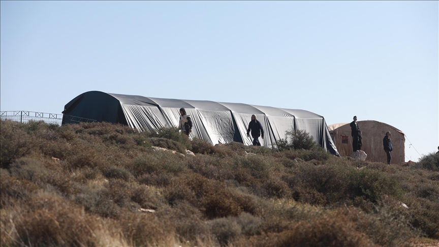 Illegal Israeli settlers poison livestock, erect tents in occupied West Bank Illegal Israeli settlers poison livestock, erect tents in occupied West Bank