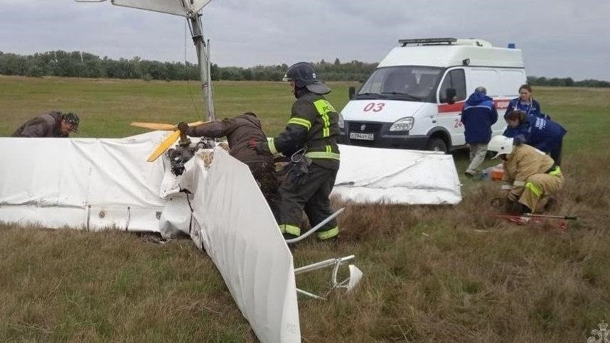В Алтайском крае РФ разбился легкомоторный самолет