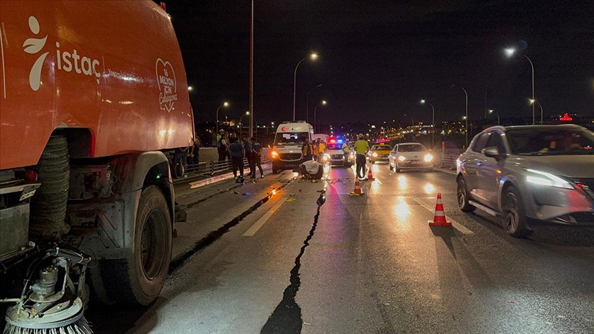 Haliç Köprüsü’ndeki trafik kazasında 1 kişi öldü