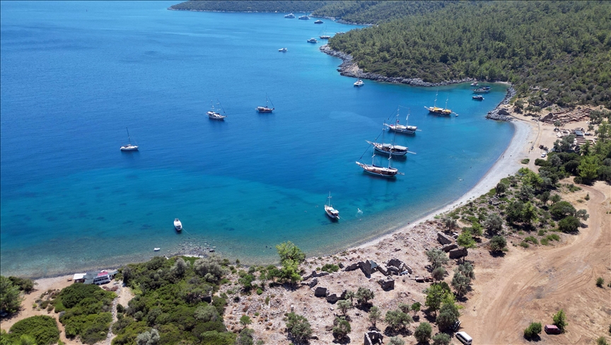 Muğla'ya gelen yabancı turist sayısı 2,5 milyonu aştı