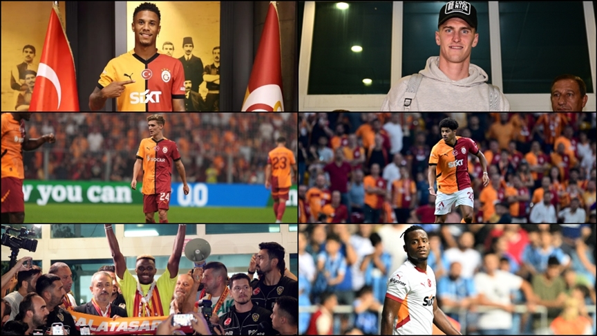 Süper Lig şampiyonu Galatasaray, 6 yeni isimle kadrosunu güçlendirdi