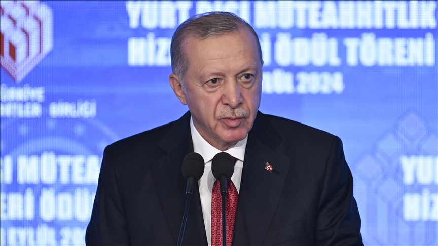 Türkiye ranks 2nd globally in number of contractors after China, President Erdogan says