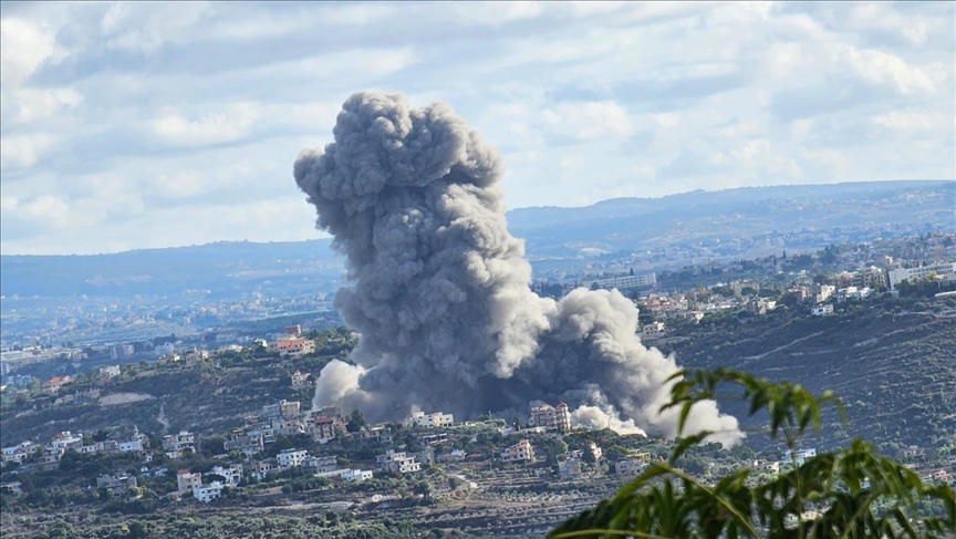 Israel launches intensive airstrikes against southern Lebanon amid escalating tensions